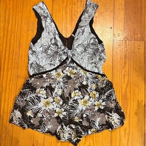 Free People Tropical Romper
